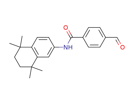 Molecular Structure of 209114-83-0 (4-[(5,6,7,8-tetrahydro-5,5,8,8-tetramethyl-2-naphthalenyl)-carbamoyl]benzaldehyde)