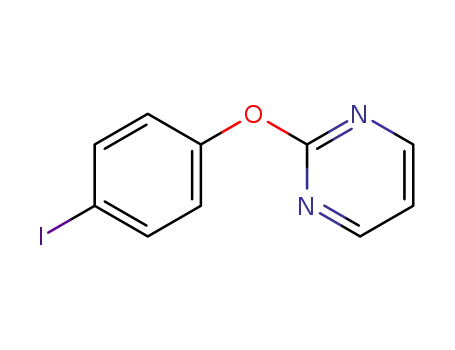 Molecular Structure of 330792-86-4 (2-(4-IODOPHENOXY)PYRIMIDINE)
