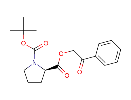 1-(tert-butyl) 2-(2-oxo-2-phenylethyl) (R)-pyrrolidine-1,2-dicarboxylate