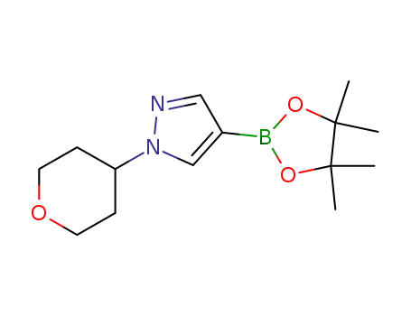 1-(Tetrahydro-2H-pyran-4-yl)-4-(4,4,5,5-tetramethyl-1,3,2-dioxaborolan-2-yl)-1H-pyrazole