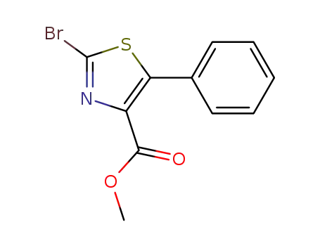 4-Thiazolecarboxylic acid, 2-bromo-5-phenyl-, methyl ester