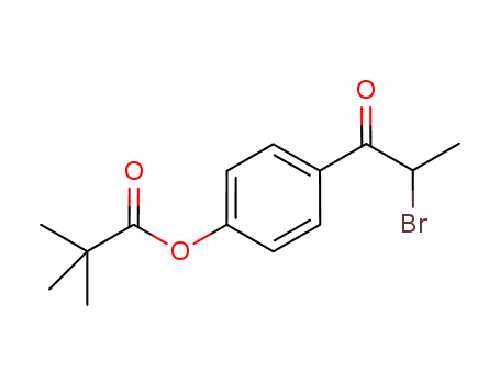 4-(2-Bromopropanoyl)phenyl 2,2-dimethylpropanoate