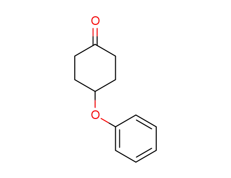 Molecular Structure of 161194-41-8 (Cyclohexanone, 4-phenoxy-)