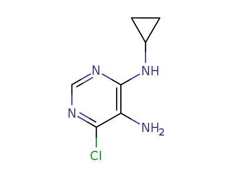 4,5-Pyrimidinediamine, 6-chloro-N4-cyclopropyl-