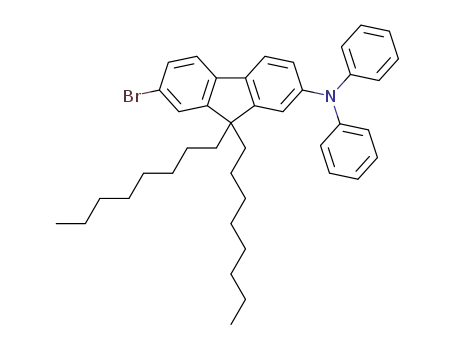 7-bromo-9,9-dioctyl-N,N-diphenyl-9H-fluoren-2-amine