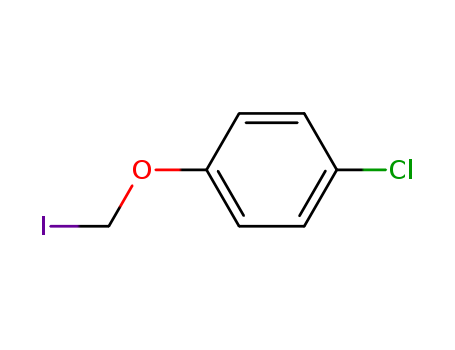 Benzene, 1-chloro-4-(iodomethoxy)-