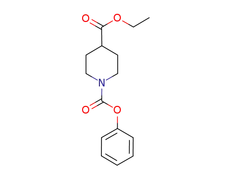 ethyl 1-phenoxycarbonyl-4-piperidinecarboxylic acid