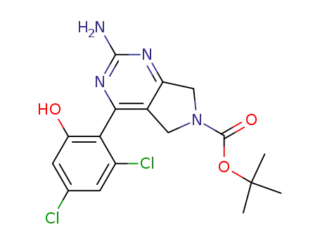 2-amino-4-(2,4-dichloro-6-hydroxyphenyl)-5,7-dihydropyrrolo[3,4-d]pyrimidine-6-carboxylic acid tert-butyl ester