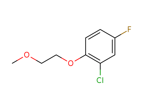 2-chloro-4-fluoro-1-(2-methoxyethoxy)benzene