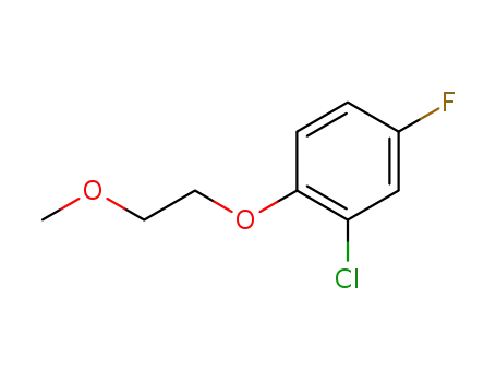 2-chloro-4-fluoro-1-(2-methoxyethoxy)benzene