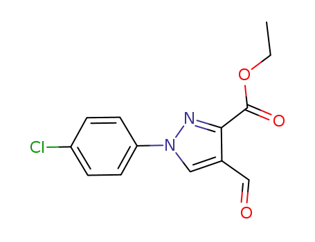 ethyl 1-(4-chlorophenyl)-4-formyl-1H-pyrazole-3-carboxylate