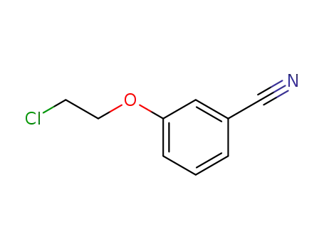Molecular Structure of 97315-37-2 (3-[(2-chloroethyl)oxy]benzonitrile)