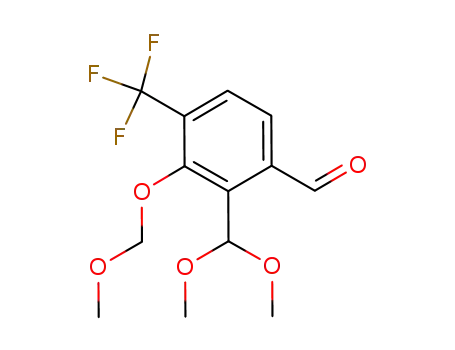 Benzaldehyde,
2-(dimethoxymethyl)-3-(methoxymethoxy)-4-(trifluoromethyl)-