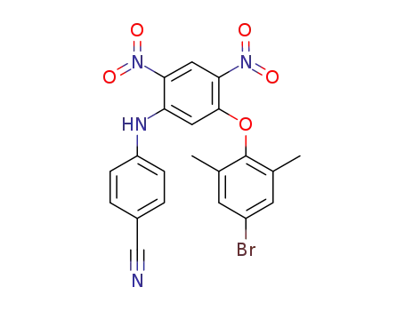 5-(4''-bromo-2'',6''-dimethylphenoxy)-N-(4'-cyanophenyl)-2,4-dinitroaniline