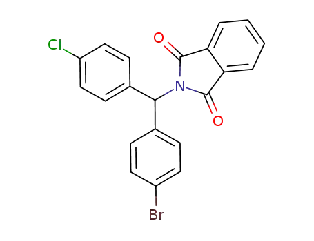 1H-Isoindole-1,3(2H)-dione,
2-[(4-bromophenyl)(4-chlorophenyl)methyl]-