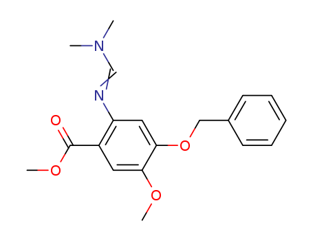 Methyl 4-(benzyloxy)-2-((diMethylaMino)MethyleneaMino)-5-Methoxybenzoate