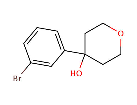 4-(3-BROMOPHENYL)-TETRAHYDRO-2H-PYRAN-4-OL