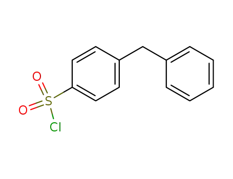 Molecular Structure of 1145-59-1 (Benzenesulfonyl chloride, 4-(phenylmethyl)-)