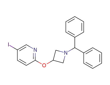2-(1-benzhydryl-azetidin-3-yloxy)-5-iodo-pyridine
