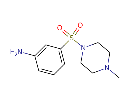 Benzenamine,3-[(4-methyl-1-piperazinyl)sulfonyl]-