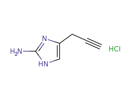 4-(prop-2-ynyl)-1H-imidazol-2-ylamine hydrochloride