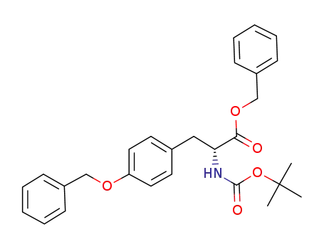 (R)-3-(4-benzyloxyphenyl)-2-tert-butoxycarbonylamino-propionic acid benzyl ester