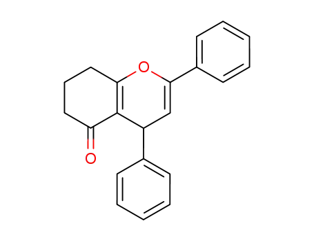 Molecular Structure of 59649-47-7 (2,4-diphenyl-5-oxo-5,6,7,8-tetrahydro-4H-chromene)
