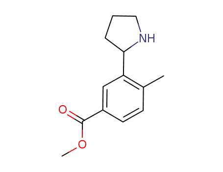 methyl 4-methyl-3-pyrrolidin-2-ylbenzoate