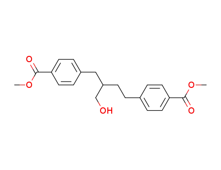 dimethyl 4,4'-[2-(hydroxymethyl)butane-1,4-diyl]dibenzoate