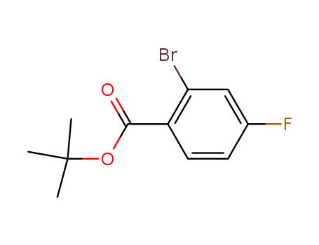 Benzoic acid, 2-bromo-4-fluoro-, 1,1-dimethylethyl ester