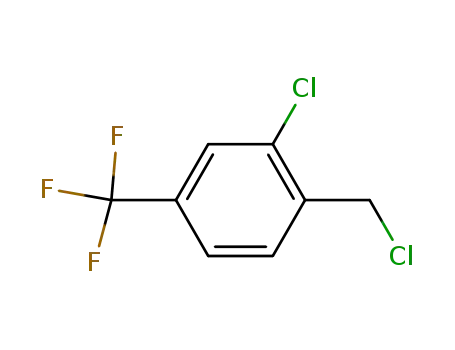 2-chloro-1-(chloromethyl)-4-(trifluoromethyl)benzene