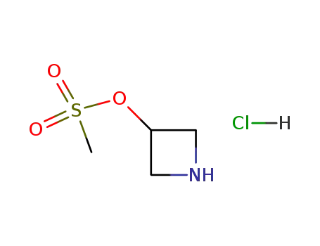 Molecular Structure of 36476-89-8 (3-METHANESULFONATOAZETIDINE HYDROCHLORIDE)