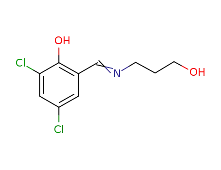 Molecular Structure of 4936-79-2 ((6Z)-2,4-dichloro-6-{[(3-hydroxypropyl)amino]methylidene}cyclohexa-2,4-dien-1-one)