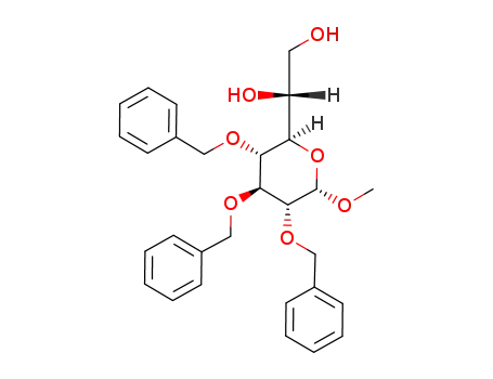 methyl 2,3,4-tri-O-benzyl-D-glycero-α-D-gluco-heptopyranoside