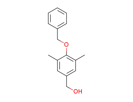 Molecular Structure of 773868-60-3 ((4-BENZYLOXY-3,5-DIMETHYL-PHENYL)-METHANOL)