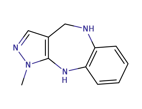1-METHYL-1,4,5,10-TETRAHYDROBENZO[B]PYRAZOLO[3,4-E][1,4]DIAZEPINE