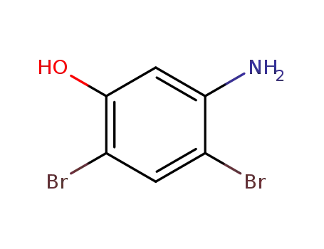 5- 아미노 -2,4- 디 브로 모 페놀