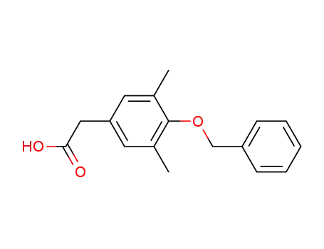 Benzeneacetic acid, 3,5-dimethyl-4-(phenylmethoxy)-