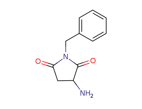 2,5-Pyrrolidinedione, 3-amino-1-(phenylmethyl)-