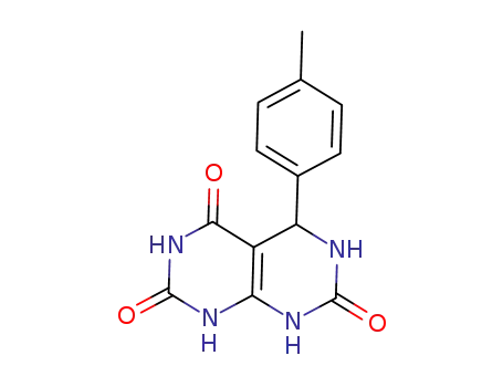 Molecular Structure of 1227796-18-0 (5-(4-methylphenyl)-1,2,3,4,5,6,7,8-octahydropyrimido[4,5-d]pyrimidine-2,4,7-trione)