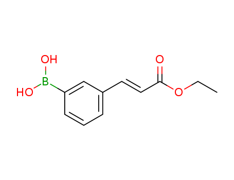 3-((E)-3-Ethoxy-3-oxo-1-propen-1-yl)benzeneboronic acid 98%