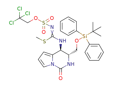 C<sub>28</sub>H<sub>33</sub>Cl<sub>3</sub>N<sub>4</sub>O<sub>5</sub>S<sub>2</sub>Si