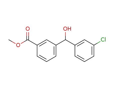 methyl 3-[(3-chlorophenyl)(hydroxy)methyl]benzoate