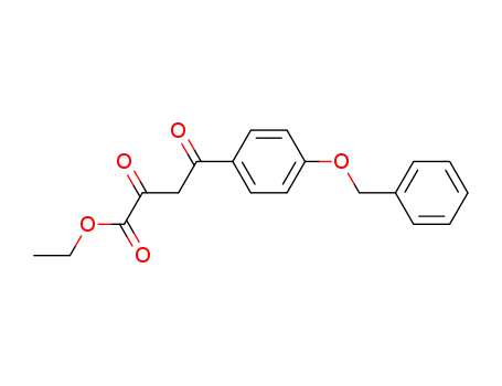 Ethyl  4-(4-benzyloxyphenyl)-2,4-dioxobutanoate