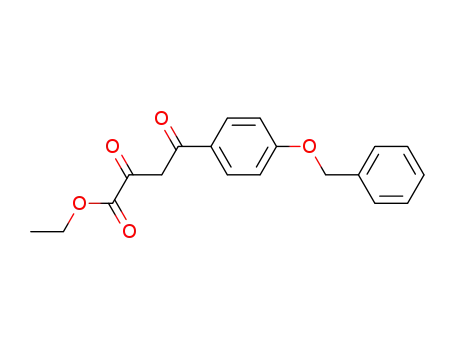Molecular Structure of 57696-12-5 (Ethyl  4-(4-benzyloxyphenyl)-2,4-dioxobutanoate)