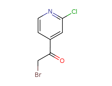 2-BROMO-1-(2-CHLORO(PYRIDIN-4-YL))ETHANONE