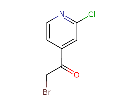 2-BroMo-1-(2-chloropyridin-4-yl)ethanone