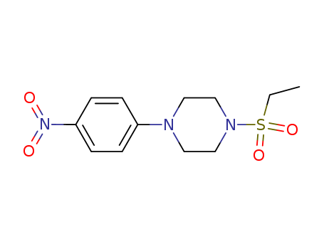 1-(ethylsulfonyl)-4-{4-nitrophenyl}piperazine