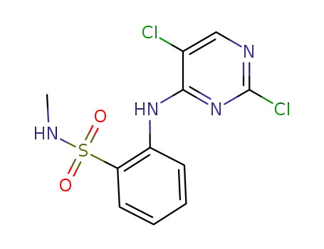Benzenesulfonamide, 2-[(2,5-dichloro-4-pyrimidinyl)amino]-N-methyl-