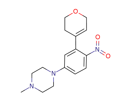 1-[3-(3,6-Dihydro-2H-pyran-4-yl)-4-nitro-phenyl]-4-methyl-piperazine